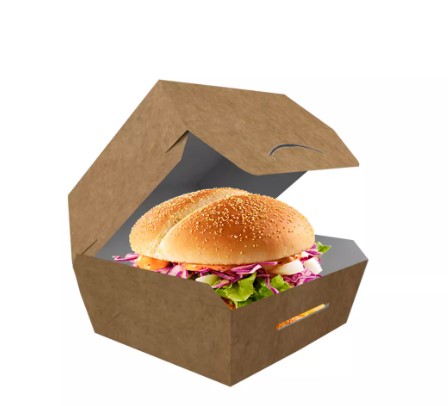 Emb Hamburguer Trad Kraft 50UN